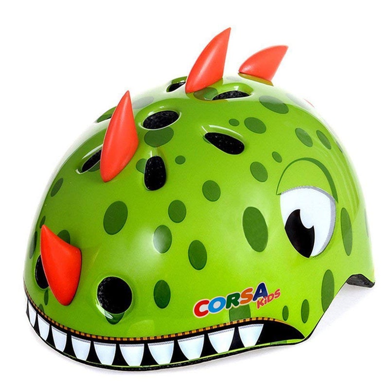 Anharluka Kids Toddler Bike Helmet  Adjustable and Multi-Sport for Child Infant Baby  3 Sizes for Age 1-2-3-5-8-14 Years Boys Girls (Dinosaur  Small) - Image 1